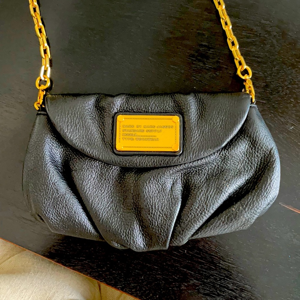 Marc by Marc Jacobs Leather black Mini Natasha